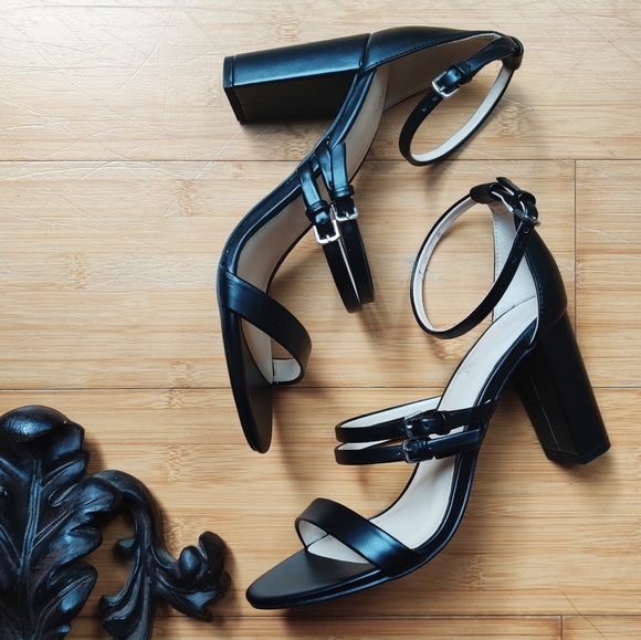 Nine West Shoes - Nine West Amadio Strappy Heeled Sandals sz 8